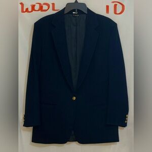 Nordstrom Navy Blazer with Gold Buttons